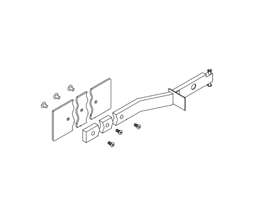 Detex ECL-2105K Field Conversion Kit for 36-inch to 48-inch door conversion