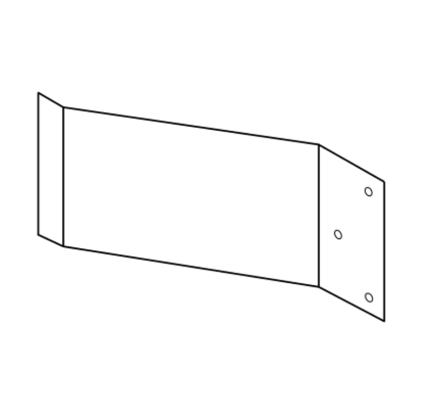 Detex ECL-436K Panic Bar Plate Guard Kit