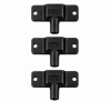 Detex DX3 triple hinge locking dead bolt black finish