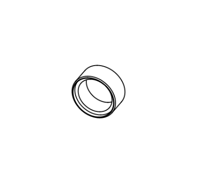 Detex CCL 11/16 inch long cylinder collar
