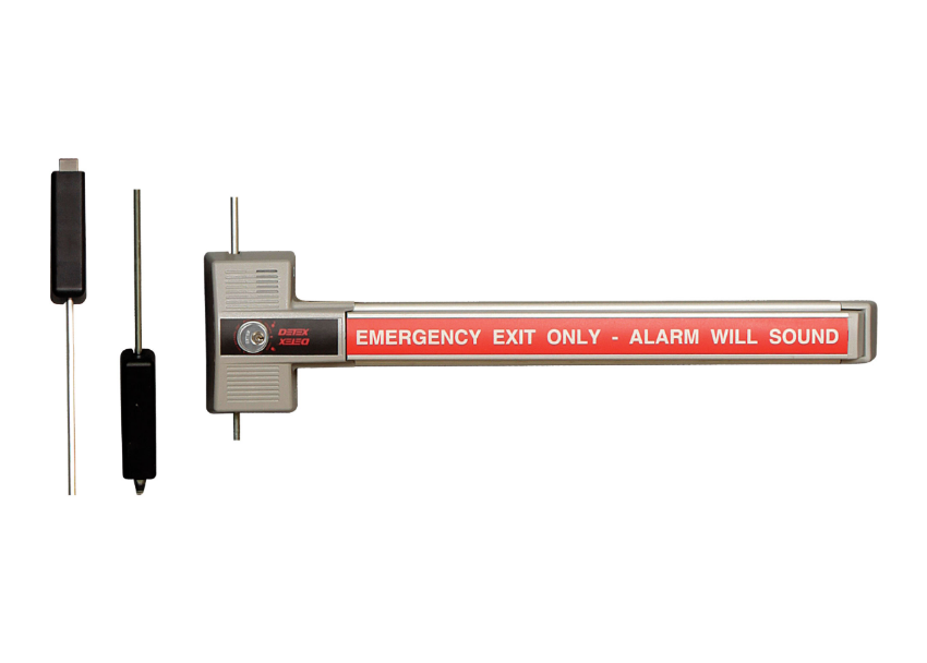 Detex ECL-230X-TB 2-point delayed egress exit control lock for interior commercial door applications