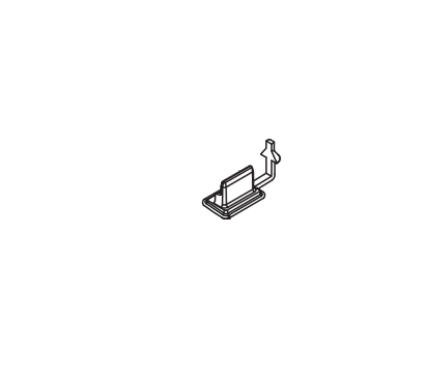 Schlage 47258550 USB Cover Plug