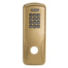 Schlage 47260710 exterior escutcheon in 612 Satin Bronze finish