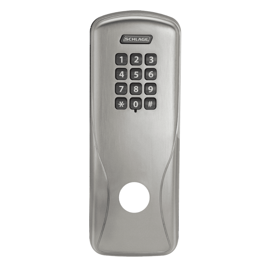 Schlage 47260710 exterior escutcheon in 619 Satin Nickel finish