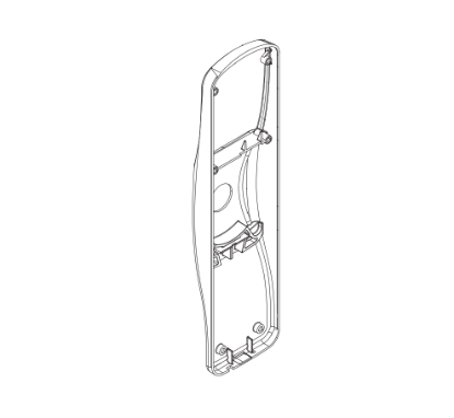 Schlage 47260706 exit exterior escutcheon