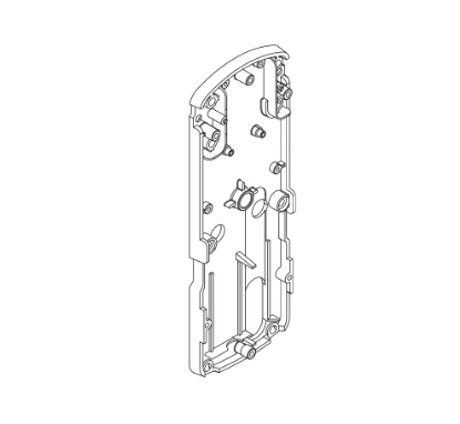 Schlage 23599251 Interior Baseplate Sub-Assembly