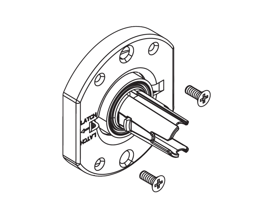 Schlage 47260717 interior spring cage assembly with screws