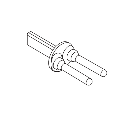 Schlage 47259242 Exterior Spring Cage and Tailpiece Kit