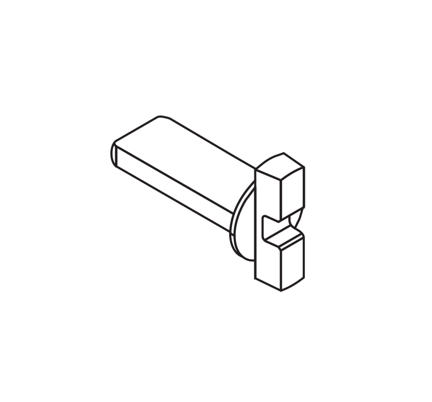 Schlage 47259243 exterior spring cage and tailpiece kit