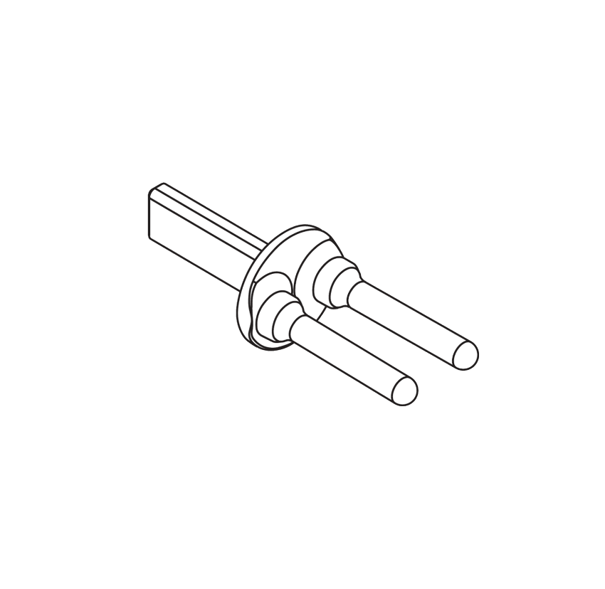 Schlage 47259252 exterior spring cage and tailpiece kit