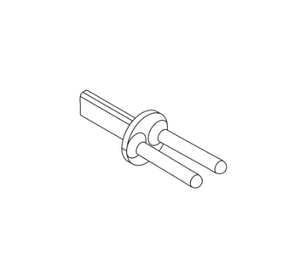 Schlage 47258187 Universal SFIC Tailpiece