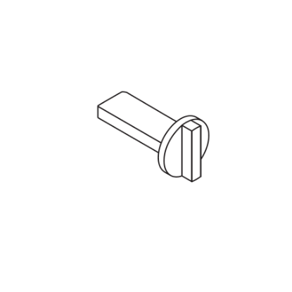 Schlage 47258183 Medeco FSIC J-MED tailpiece
