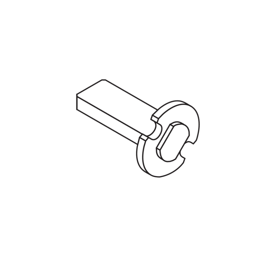 Schlage 47258185 Corbin Russwin KIL tailpiece
