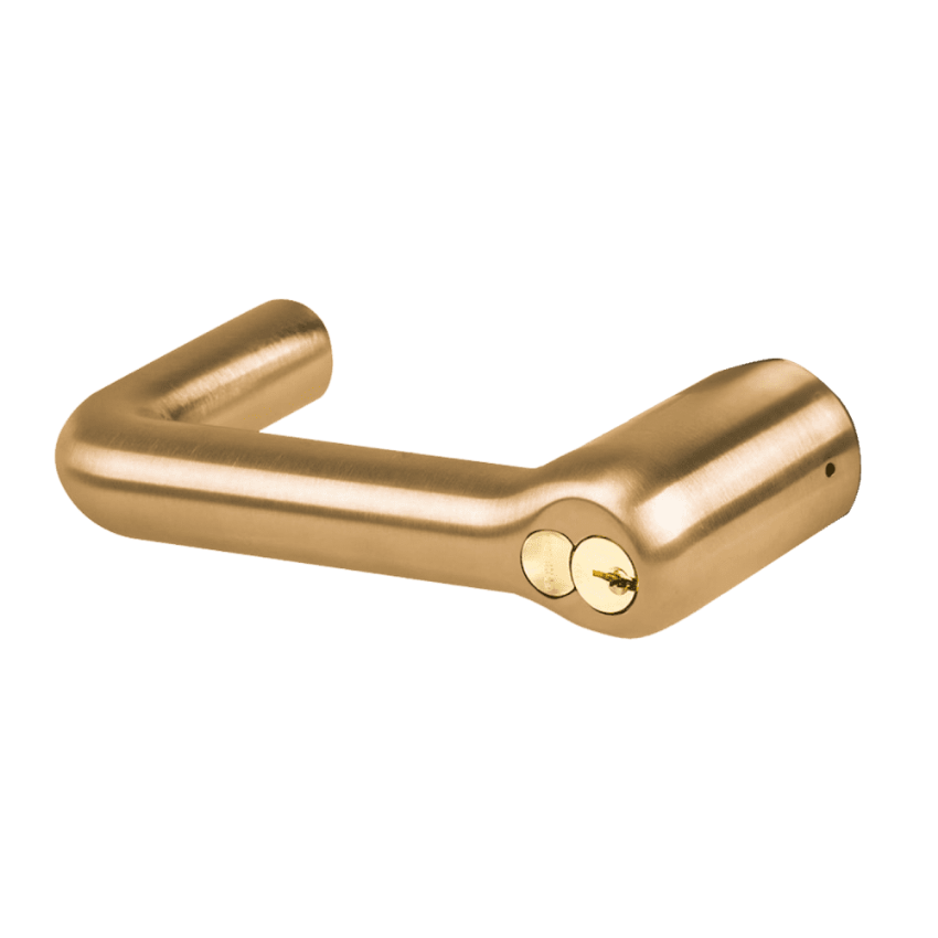 schlage 03-266-8tr tubular tactile lever 612 satin bronze
