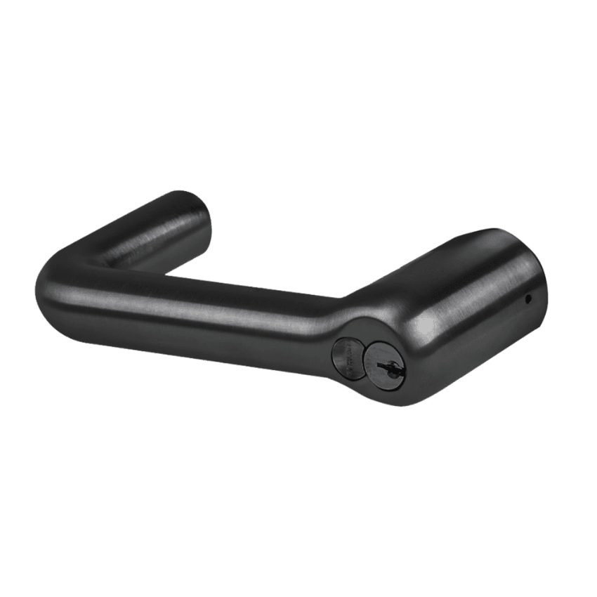schlage 03-266-8tr tubular tactile lever 622 matte black