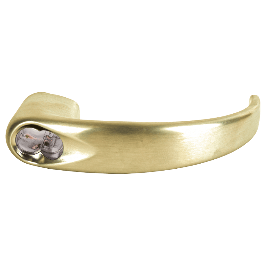 Schlage 03-277-8SP Sparta Tactile Lever Sargent FSIC Less Core 606 Satin Brass