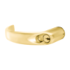 Schlage 03-255-SPA Sparta lever Yale 6-pin FSIC prep in 605 Bright Brass finish