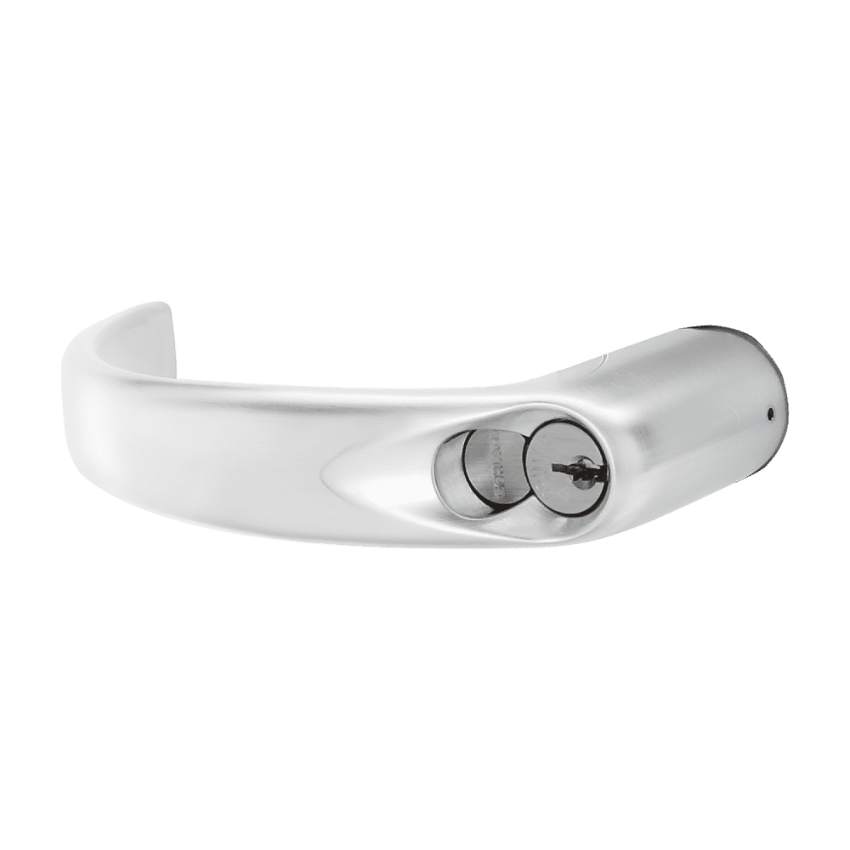 Schlage 03-255-SPA Sparta lever Yale 6-pin FSIC prep in 625 Bright Chrome finish