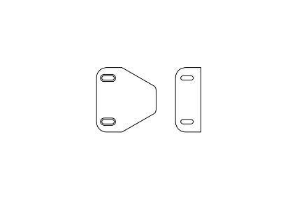 detex 102212-1 94 double door strike kit