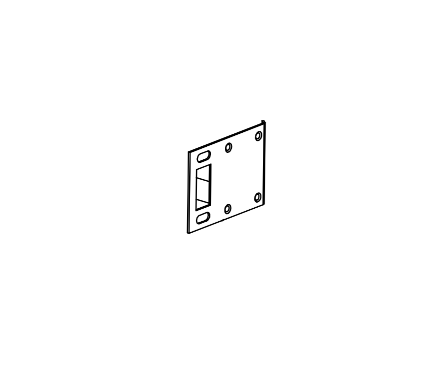 Detex 100481 strike shield