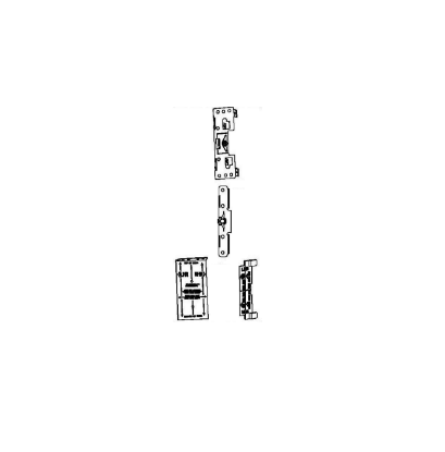 Detex 103806-13 narrow stile mounting plate strike locator kit