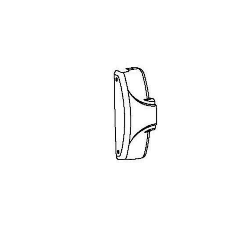 detex 104602-5 narrow aluminum centercase cover 628