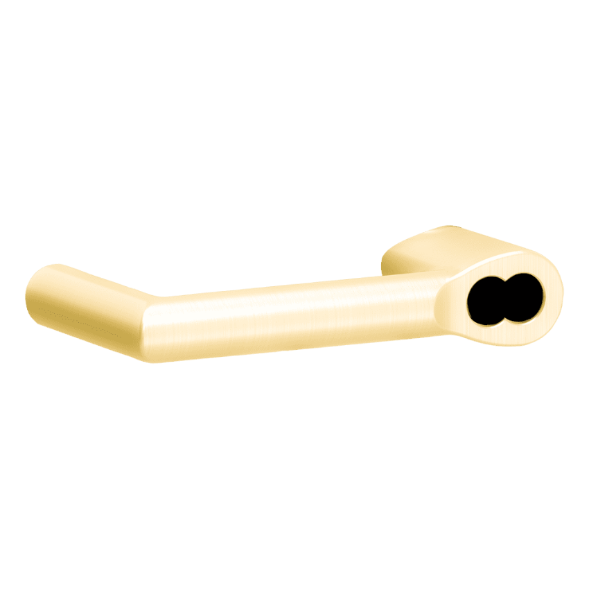 Schlage 47258052 Boardwalk lever FSIC less core 605 bright brass