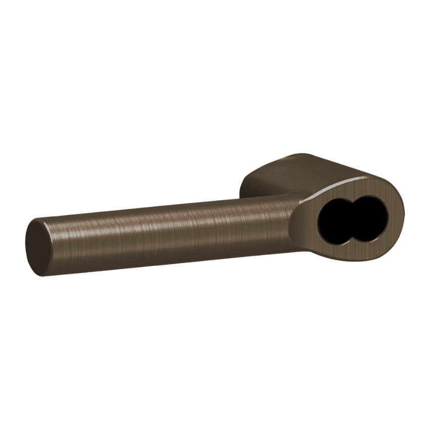 schlage 47258051 broadway fsic less core lever 643e aged bronze