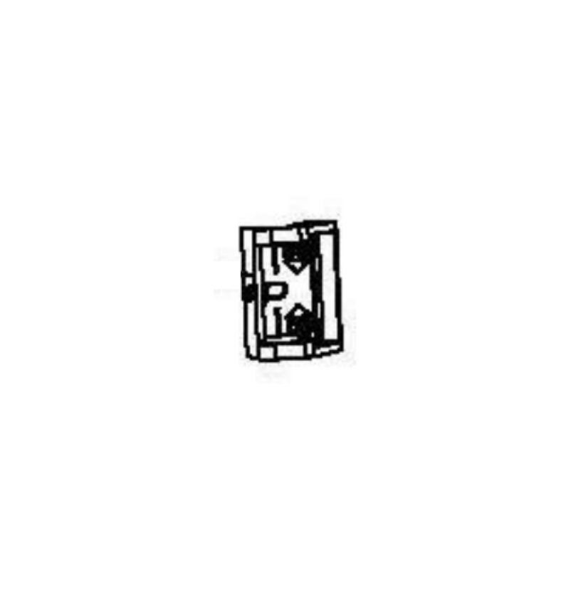 Detex 101428 top bracket for bottom rod bolt