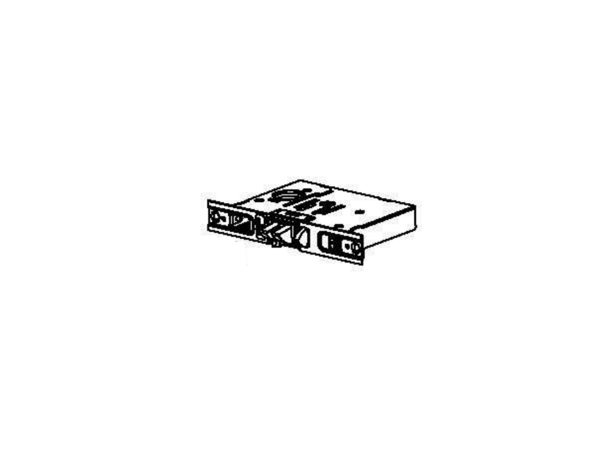Detex 103320-1 standard mortise lock