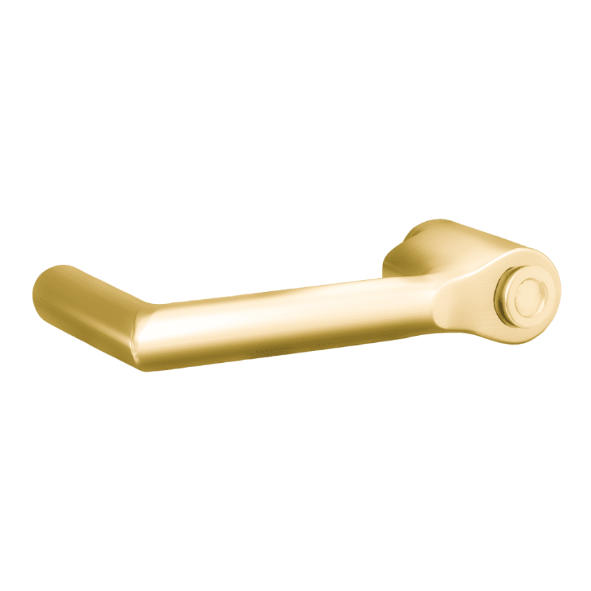 Schlage 47260554 Boardwalk Tactile Button Lever 605 Bright Brass