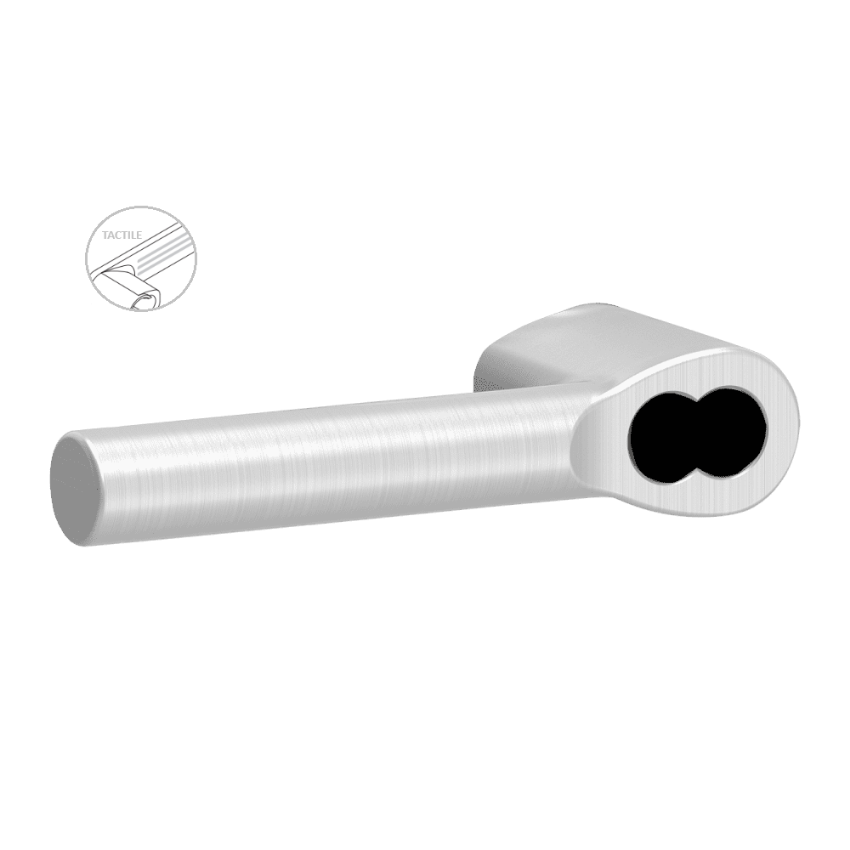 Schlage 47260537 Broadway Tactile Lever SFIC Prep 626 Satin Chrome