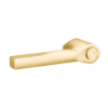 Schlage 47260555 Latitude Tactile Button Lever 605 Bright Brass
