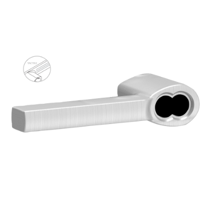 Schlage 47260539 Latitude Tactile Lever 626 Satin Chrome