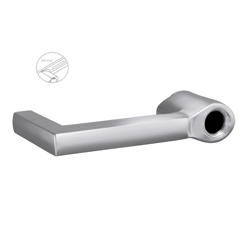 Schlage 47260548 Longitude tactile lever in 626 Satin Chrome finish