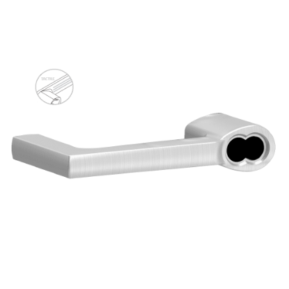 Schlage 47260540 Longitude tactile lever in 626 satin chrome finish