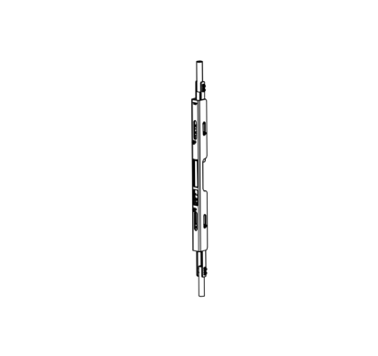 Detex 105990-2 center lift mechanism assembly top only