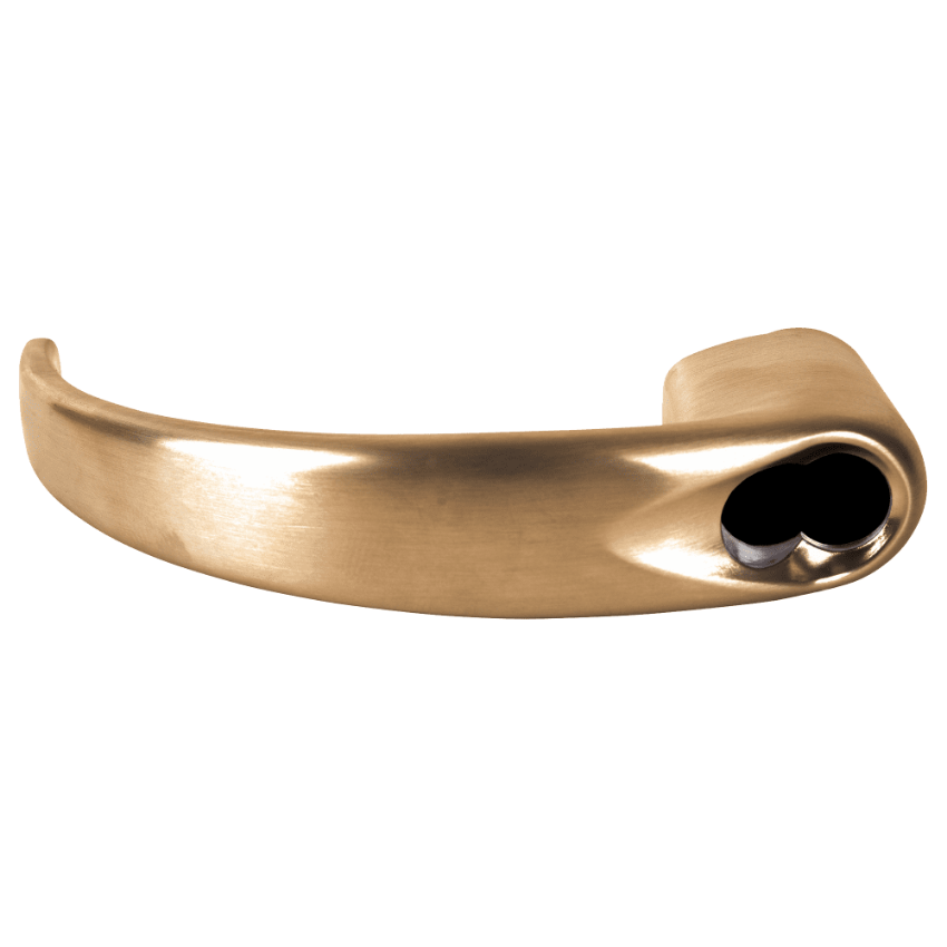 Schlage K103-690-SPA exterior lever in 612 satin bronze finish