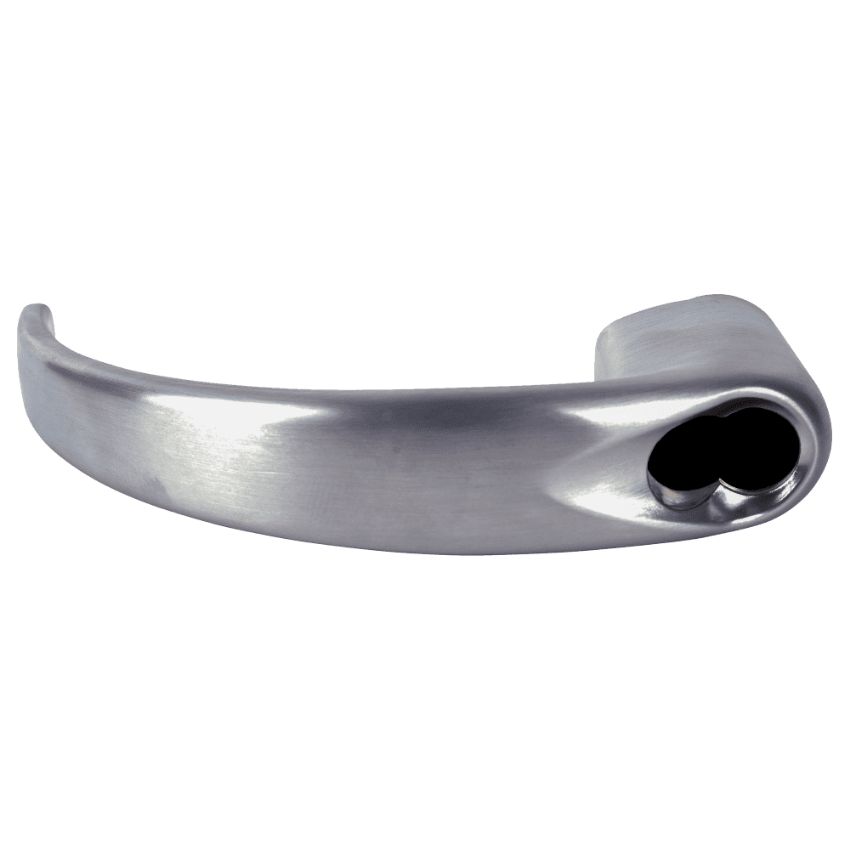 Schlage K103-690-SPA exterior lever in 619 satin nickel finish