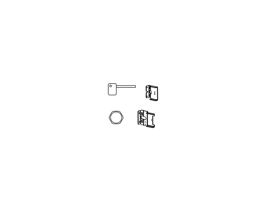 Detex 106431-1 HD device hardware kit EC1