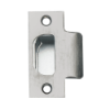 Schlage 10-016 square corner fire door T-strike in 619 satin nickel finish
