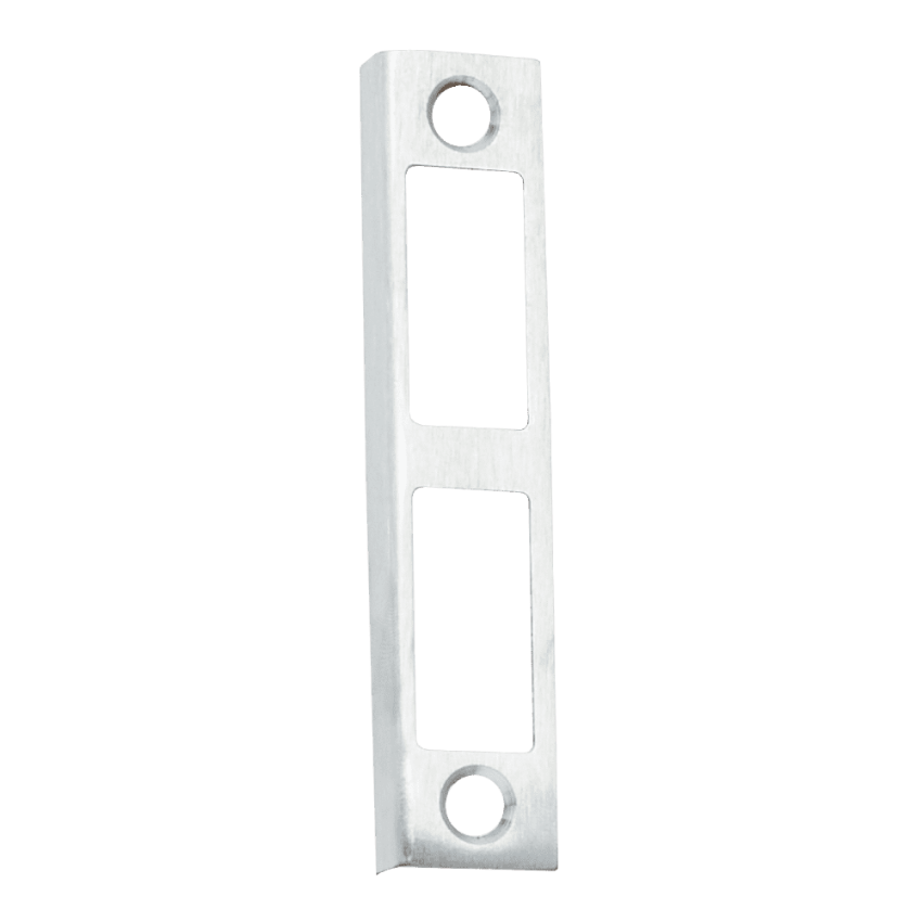 Schlage 10-075 rabbeted strike in 626 satin chrome finish