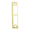 Schlage 10-075 rabbeted strike in 606 satin brass finish