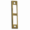 Schlage 10-075 rabbeted strike in 609 antique brass finish