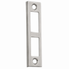 Schlage 10-075 rabbeted strike in 630 satin stainless steel finish