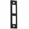 Schlage 10-075 rabbeted strike in 622 matte black finish