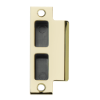 Schlage 10-072-112 T-square corner strike with plastic box in 606 satin brass finish