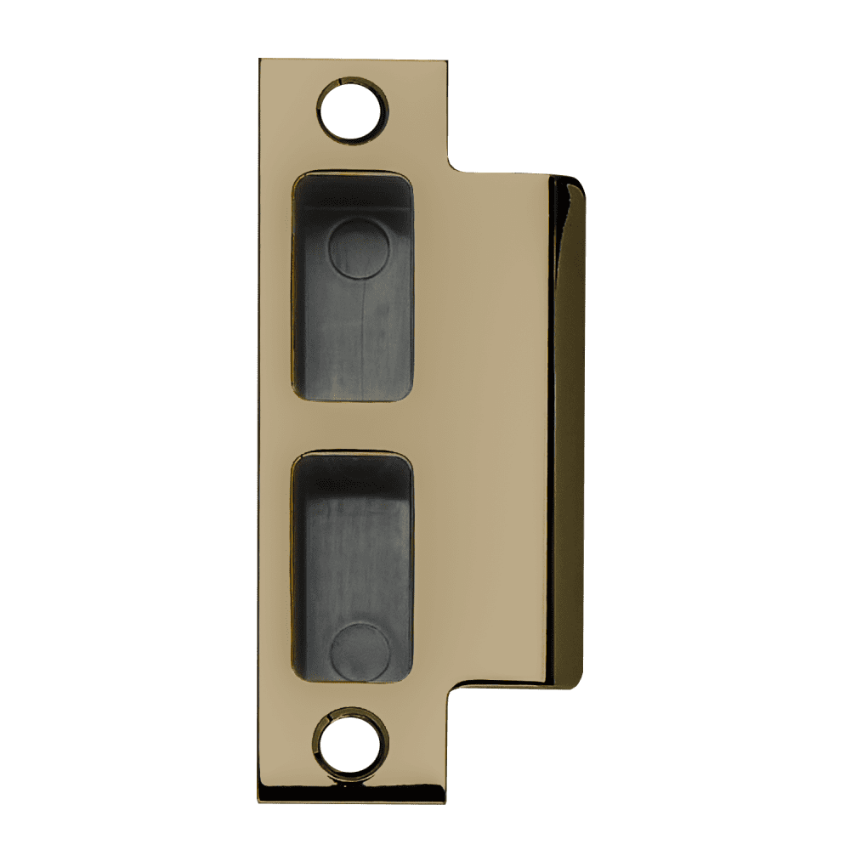 Schlage 10-072-112 T-square corner strike with plastic box in 609 antique brass finish