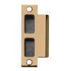 Schlage 10-072-112 T-square corner strike with plastic box in 612 satin bronze finish