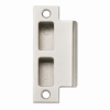 Schlage 10-072-112 T-square corner strike with plastic box in 619 satin nickel finish